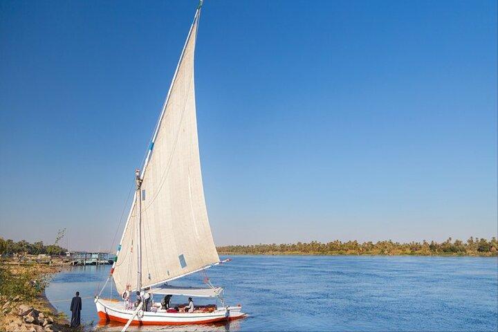 Sunset Felucca Ride on The Nile in Luxor