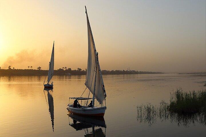 Sunset Felucca Ride on The Nile in Luxor