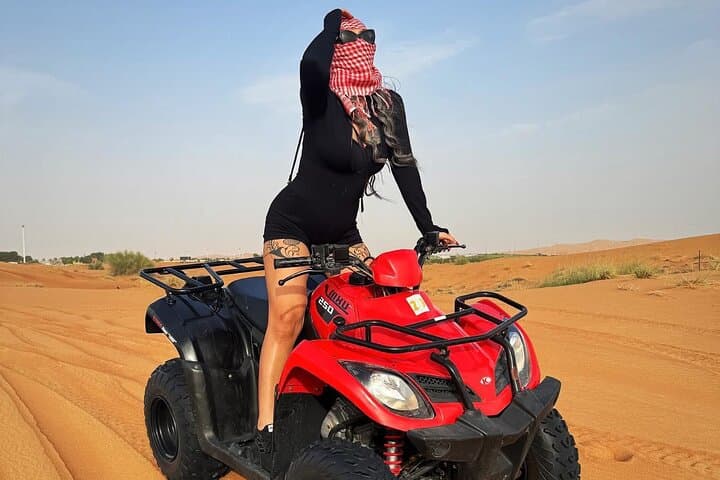Dubai Morning Desert Safari With Quad Bike