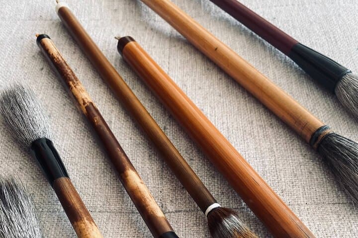 Tokyo Japanese Calligraphy Experience with a Master Artist