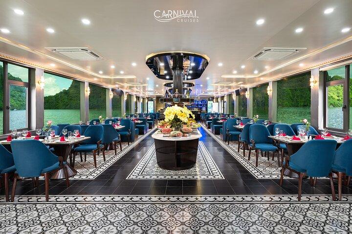Hanoi: Halong Bay Carnival VIP Cruise Cave ,Kayaking,Buffet Lunch