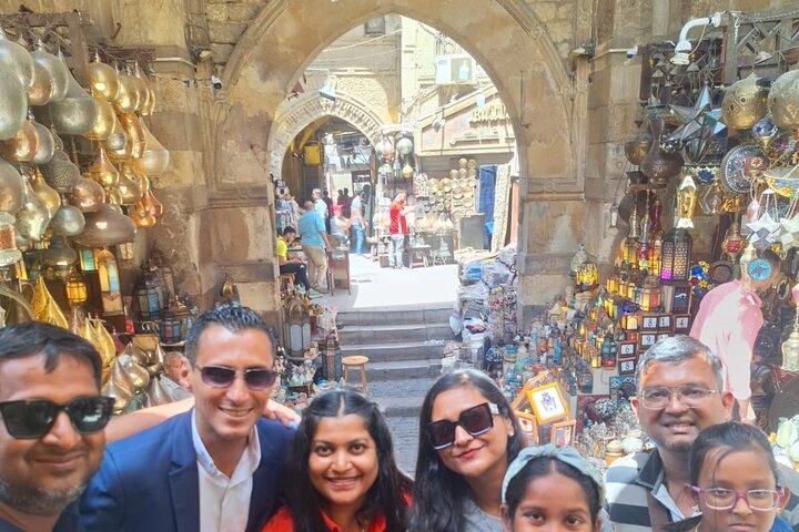 Private Giza Pyramids, Egyptian Museum, Bazaar and Camel Ride