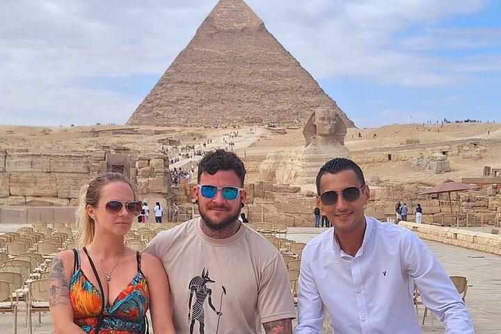 Private Giza Pyramids, Egyptian Museum, Bazaar and Camel Ride