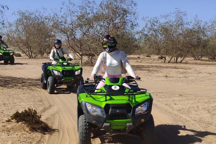 Agadir Quad Biking Adventure in Desert & Beach with Tea Break