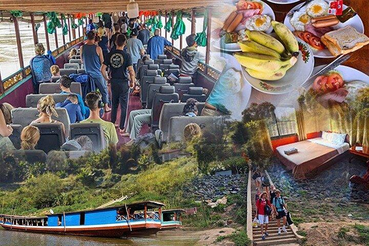 Chiang Mai: 3 Days 2 Nights Slow Boat Transfer to Luang Prabang