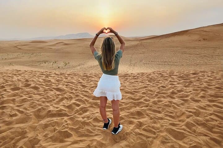 Dubai Red Dune Desert Safari with Quad, Camel & Live Show