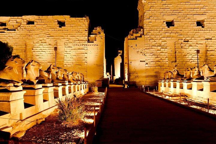 Day Tour to Sound and Light Show at Karnak Temple in Egypt