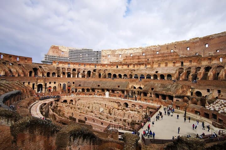 The Colosseum Undergrounds and Gladiator Arena Private Tour