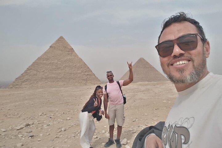 All inclusive Giza Pyramids,Sphinx,lunch,Camel,insid pyramid