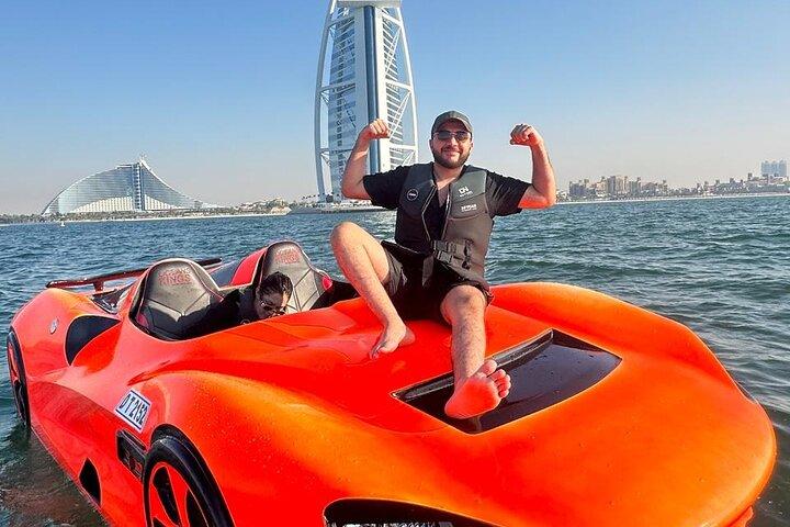 Burj Al Arab Jetcar plus Jetski + FREE PICS, VIDS & COFFEE