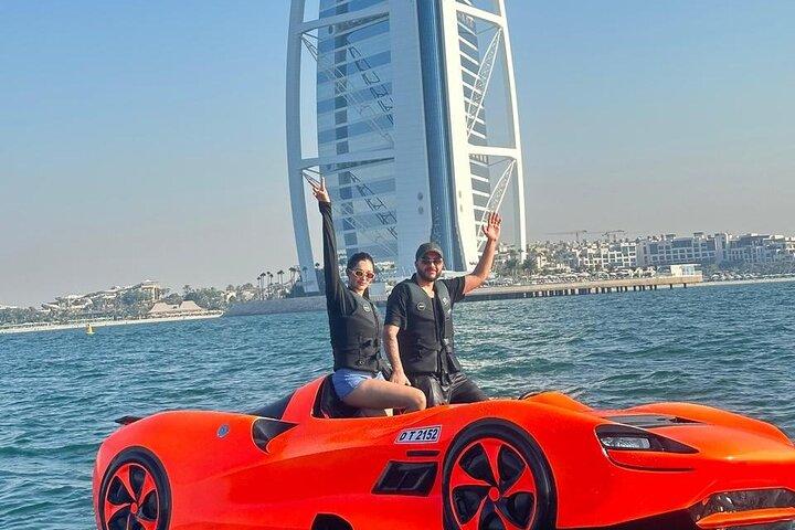 Burj Al Arab Jetcar plus Jetski + FREE PICS, VIDS & COFFEE