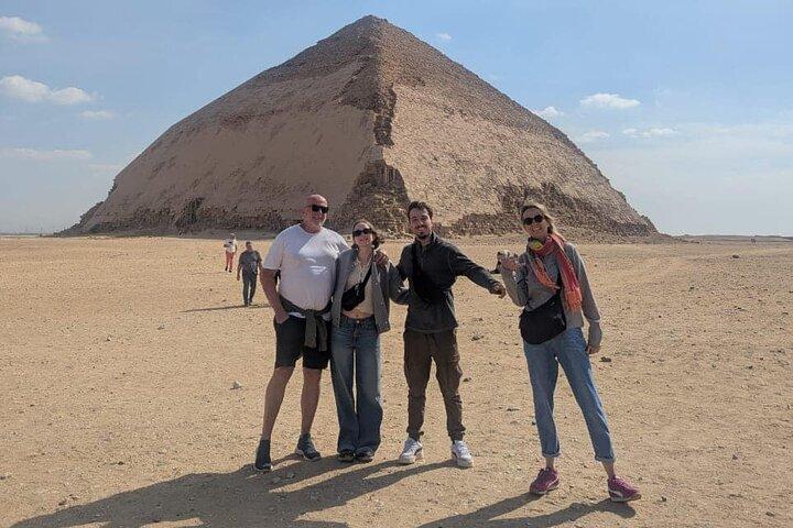 Giza Pyramids ,Sphinx ,Saqqara and Dahshur Historical Tour
