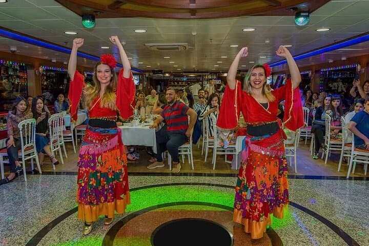 Istanbul Night Bosphorus Cruise Tour With Transfer and Dinner