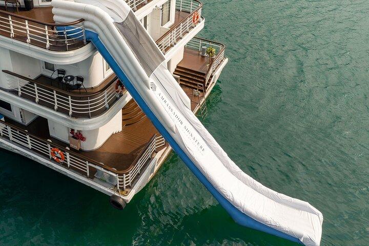 Ambassador 5 Star Cruise Top Halong Bay Day Tour from Hanoi