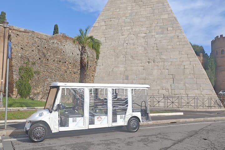 A Historic Golf Cart Experience in Rome