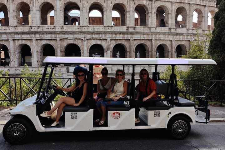 A Historic Golf Cart Experience in Rome