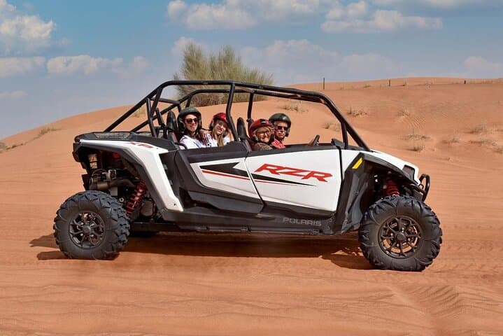 Dubai Premium Red Dunes Buggy Adventure with Camel & Sandboarding