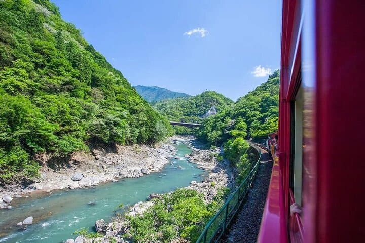 Arashiyama Sagano Romantic Train,Fushimi Inari Taisha & Nara Park