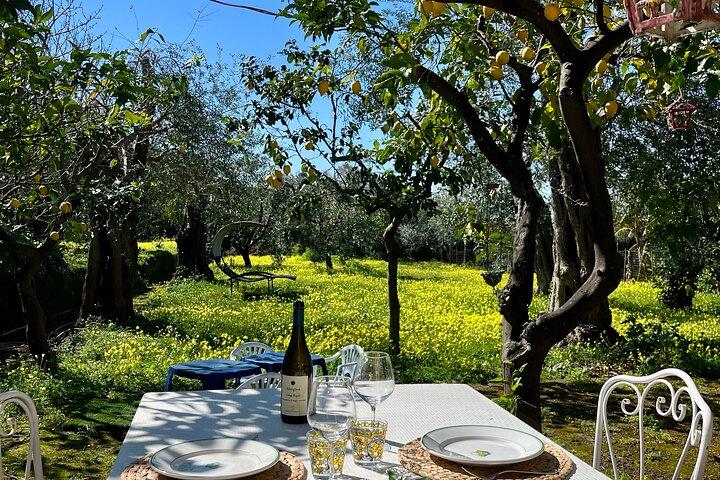 Sorrento : Cooking class & Wine Pairing with Sommelier by the Sea