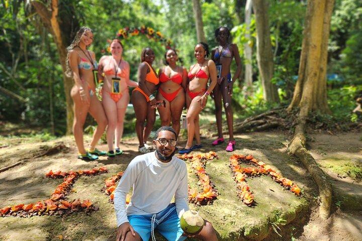 Dunns River Falls & Blue Hole Combo from Montego Bay with Pick Up
