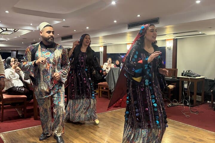 Cairo Nile River Dinner Cruise with Belly Dance, Tanoura & Pickup
