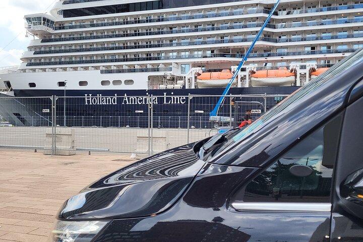 Amsterdam Cruise Port to Schiphol Airport Private Transfer