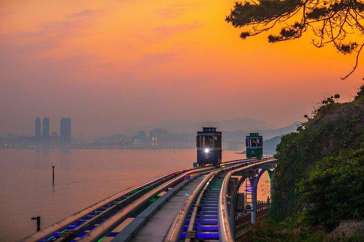 Busan Sunset Tour with Sky Capsule, Old Town and Local Snacks