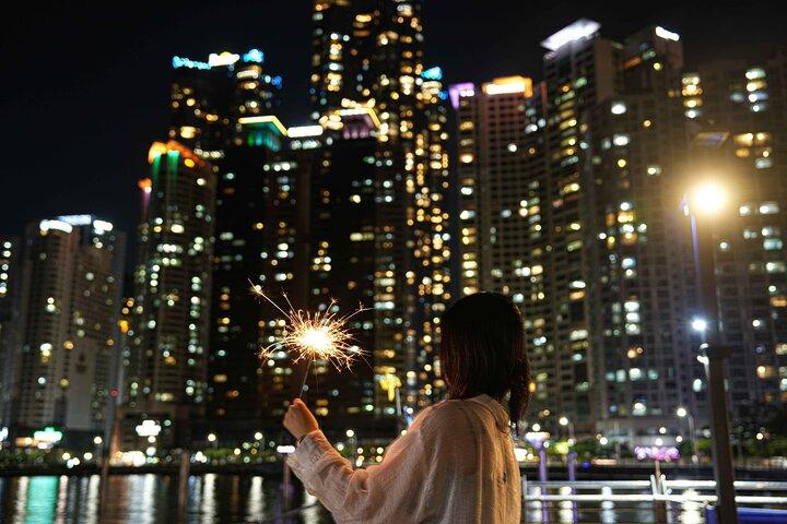 Sunset Haeundae Sky Capsule and Busan Night view Tour from Busan