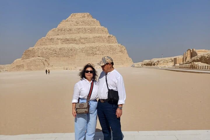 Memphis, Saqqara, Dahshur Pyramids & Tombs in a Private Day Tour