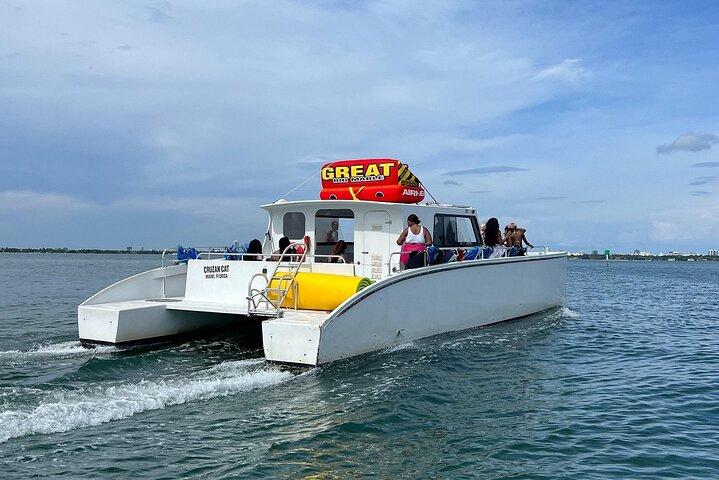 Miami Catamaran Excursion with Jet Skis & Banana Tube
