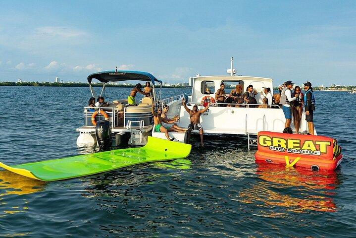 Miami Catamaran Excursion with Jet Skis & Banana Tube