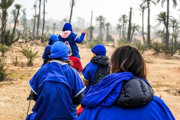 Majorelle Garden and Palmeraie Camel Ride in Marrakech