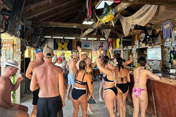 Rose Island Boat Party, Beach Getaway & Floating Bar