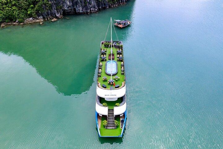 Hanoi Halong Bay VIP Cruise Cave Discovery and Kayaking