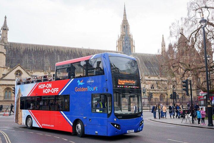London Panoramic Open Top Bus Tour with Audio Guide