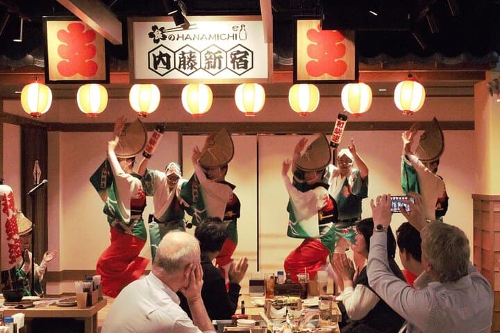 Bon Dance Izakaya in Shinjuku Tokyo