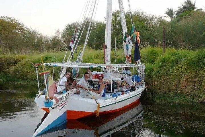 2 Days 1 Night Private Nile Felucca from Aswan to Luxor