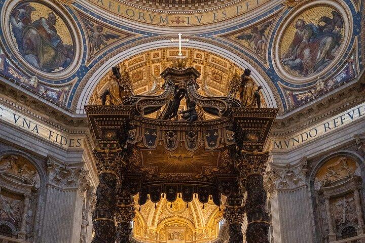 Tour of St. Peter's Basilica, Holy Door and Dome