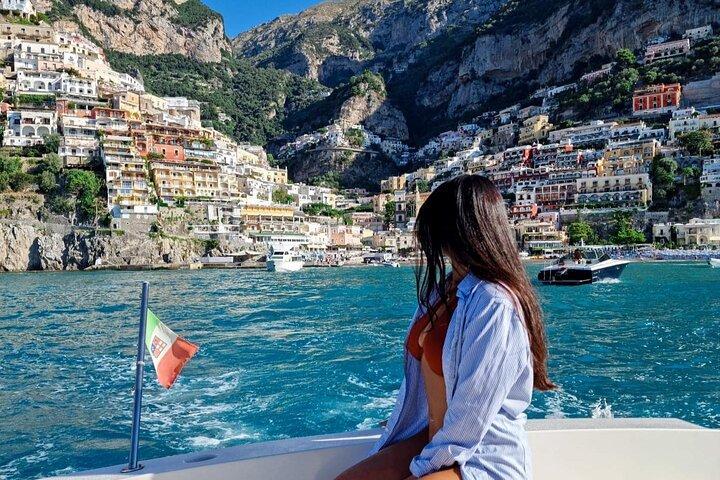 Small Group Amalfi Coast Boat Day Tour from Amalfi