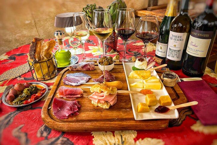 Rome Private Golf Cart Tour and Exclusive Food and Wine Tasting