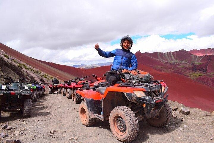 Red Valley and Rainbow Mountain ATVs Tour