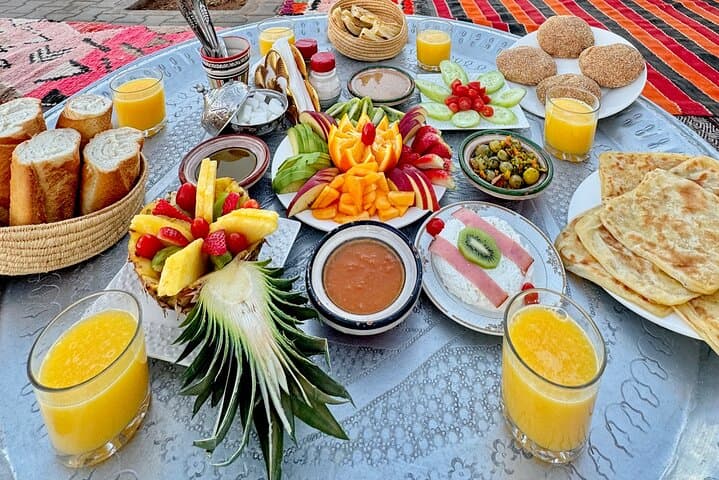 Sunrise Royal Breakfast with Panoramic Hot Air Balloons view