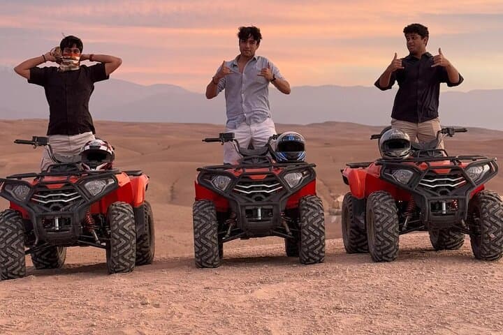 Agafay Desert Sunset, Camel Ride, and Dinner Show