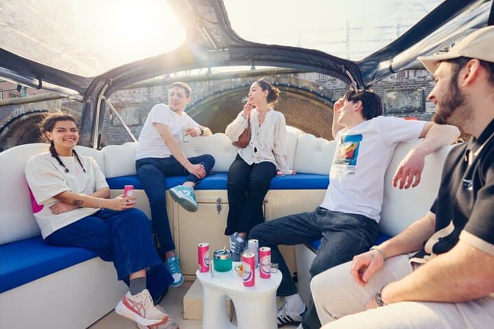 Amsterdam Smoke Friendly Coffee Shop Cruise on Luxury Boat