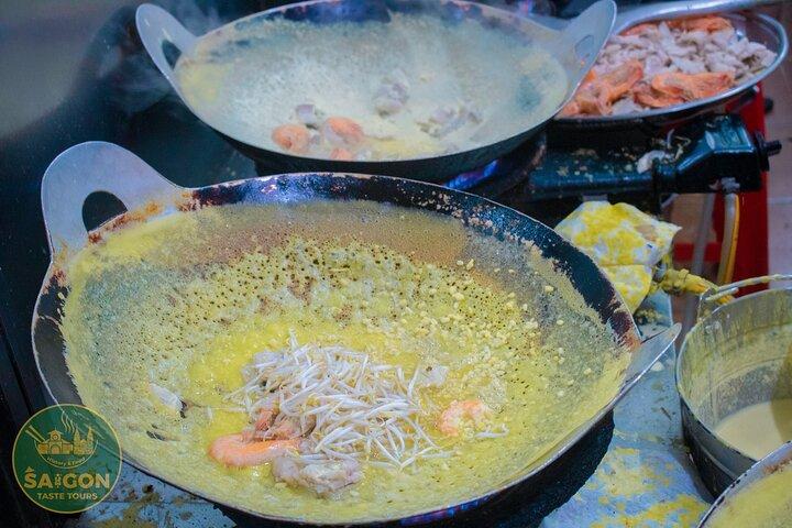 Saigon Street Food with 13 Tastings Motorbike Adventure