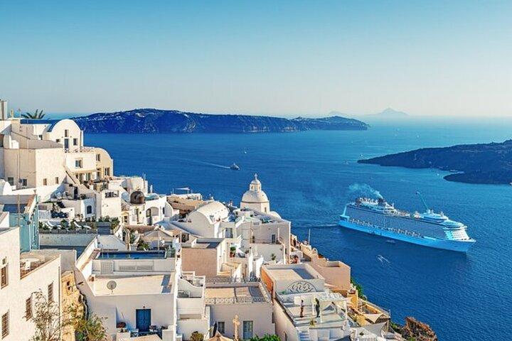 Skip Sky Tram Deluxe Five Hour Santorini Tour