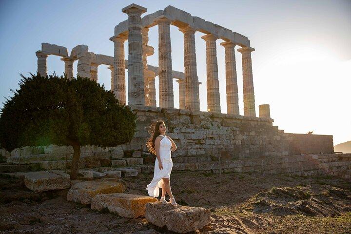 Private Sunset Photo Shoot at Poseidon Temple