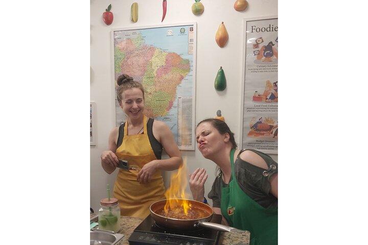 Rio's Cookin' Good: 9-Dish & Caipis Fiesta + Optional Market Tour