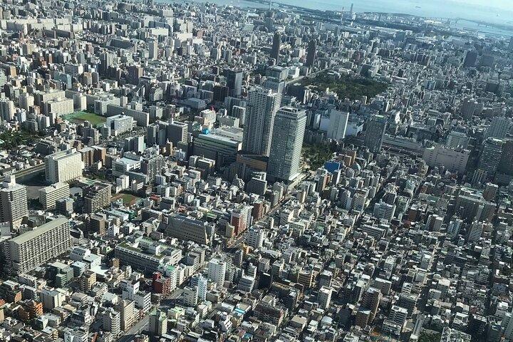 15 Minutes Tokyo Helicopter Tour See the City from Above