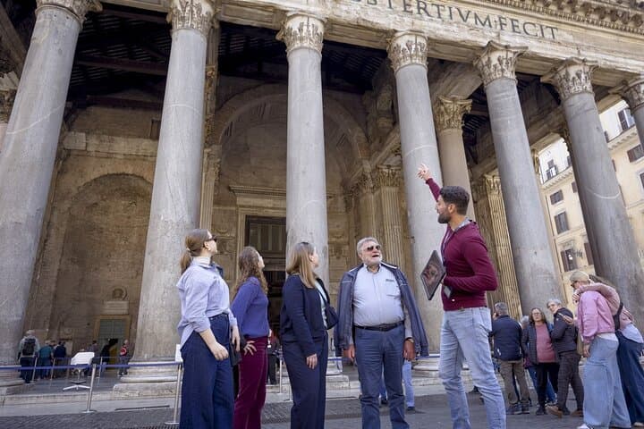 Pantheon: Semi-private Guided Tour with Entry Ticket